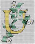 pattern Plants Flowers Letters & numbers Flowers