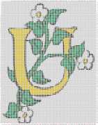 pattern Plants Flowers Letters & numbers Flowers