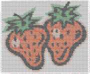 pattern Plants Strawberries