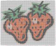 pattern Plants Strawberries