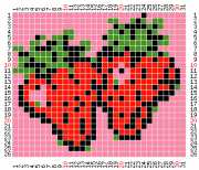 pattern Plants Strawberries