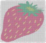 pattern Plants Strawberries