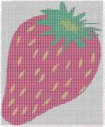 pattern Plants Strawberries