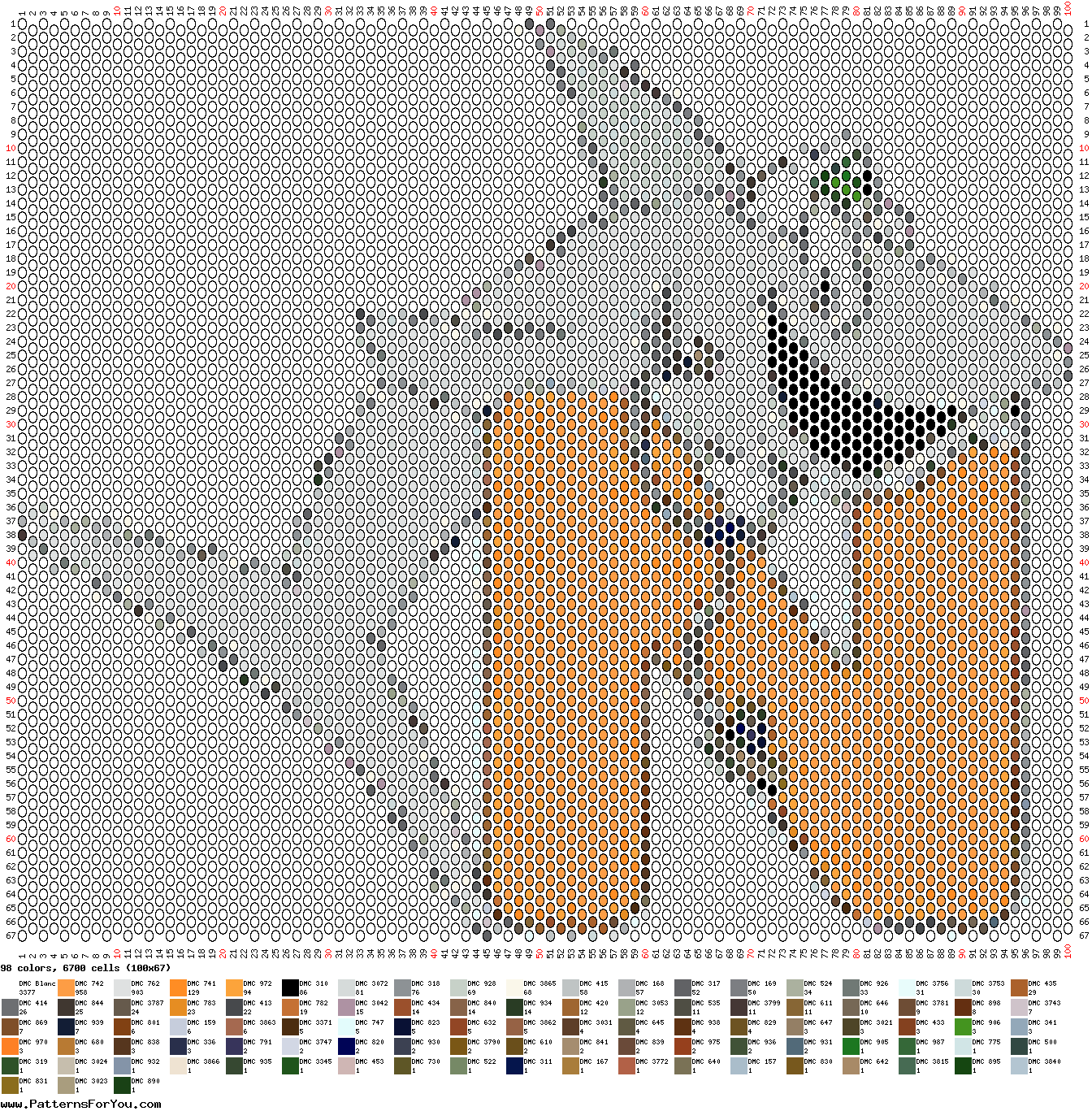pattern Letters & numbers Animals