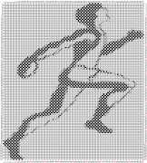 pattern People Men Sports Running