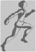 pattern People Men Sports Running