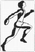 pattern People Men Sports Running
