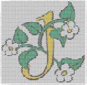 pattern Plants Flowers Letters & numbers Flowers