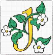 pattern Plants Flowers Letters & numbers Flowers