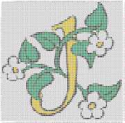 pattern Plants Flowers Letters & numbers Flowers