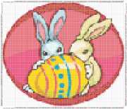 pattern Religion Easter Foods Eggs