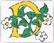 pattern Plants Flowers Letters & numbers Flowers