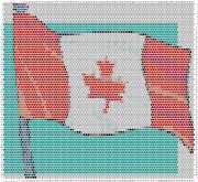 pattern Countries Canada Flags