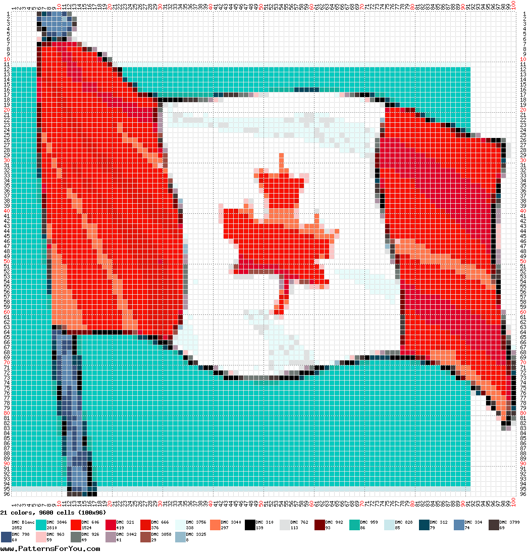 pattern Countries Canada Flags