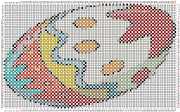 pattern Religion Easter Foods Eggs