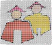 pattern People Men Countries China
