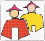 pattern People Men Countries China