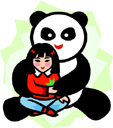 image People Children Countries China Animals Pandas