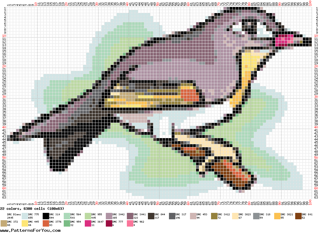 pattern Animals Birds Countries China