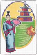 pattern People Women Architecture Buildings Countries China