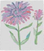 pattern Plants Flowers Countries China