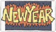 pattern Holidays New Year