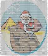 pattern Animals Camels Holidays New Year