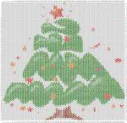 pattern Weather Winter Holidays New Year