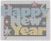 pattern Holidays New Year