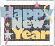 pattern Holidays New Year