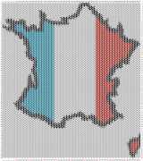 pattern Countries France Flags