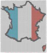 pattern Countries France Flags