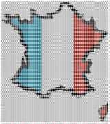 pattern Countries France Flags