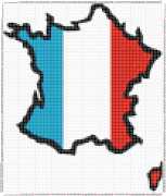 pattern Countries France Flags