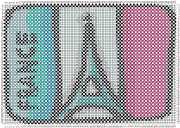 pattern Architecture Buildings Countries France Flags