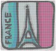 pattern Architecture Buildings Countries France Flags
