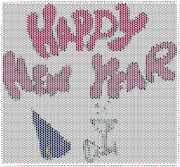 pattern Holidays New Year
