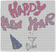 pattern Holidays New Year
