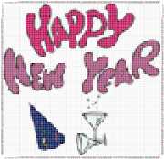 pattern Holidays New Year