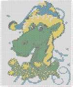 pattern Animals Holidays New Year