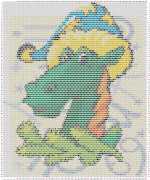 pattern Animals Holidays New Year
