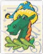 pattern Animals Holidays New Year