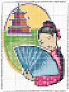 pattern People Women Architecture Buildings Countries China