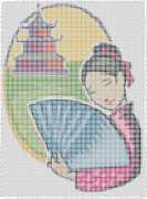 pattern People Women Architecture Buildings Countries China