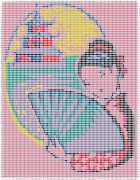 pattern People Women Architecture Buildings Countries China