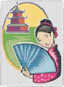 pattern People Women Architecture Buildings Countries China