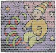 pattern People Children Holidays New Year