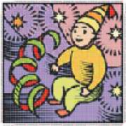 pattern People Children Holidays New Year