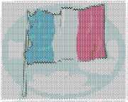 pattern Countries France Flags