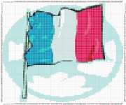 pattern Countries France Flags